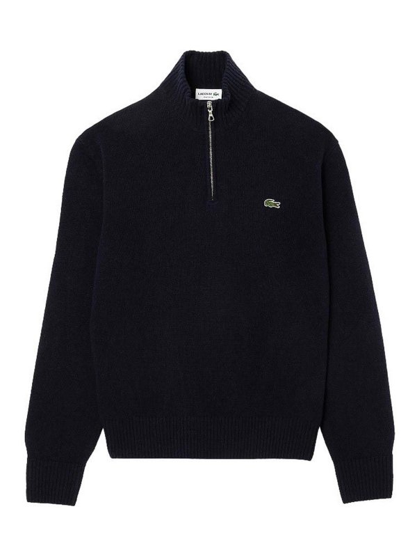 LACOSTE: Pull col rond - Pull Col Rond - Bleu