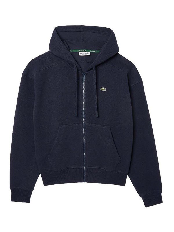 LACOSTE: Sweatshirts & Sweaters - Blue Shirt