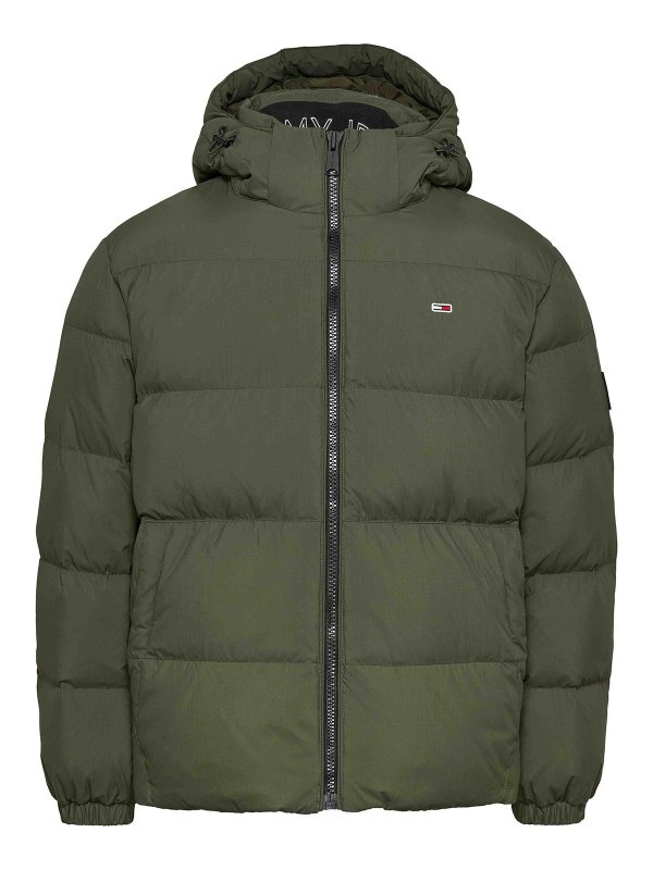 TOMMY HILFIGER: casual jackets - Green jackets