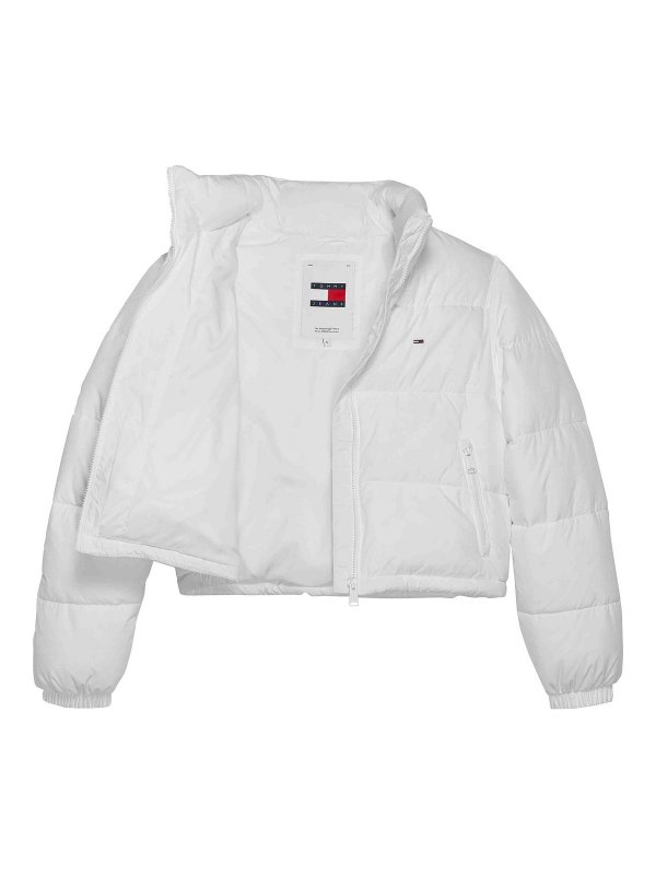 TOMMY HILFIGER: knee length coats online - White jackets