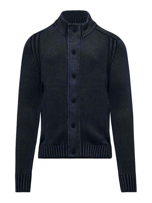 BOMBOOGIE: Cardigans - Cardigan - Blau