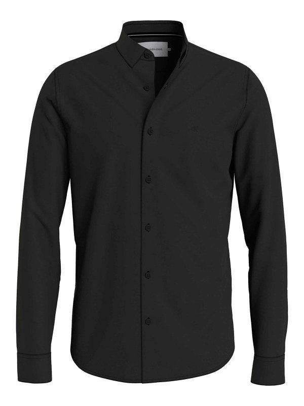 CALVIN KLEIN: Hemden - Hemd - Schwarz