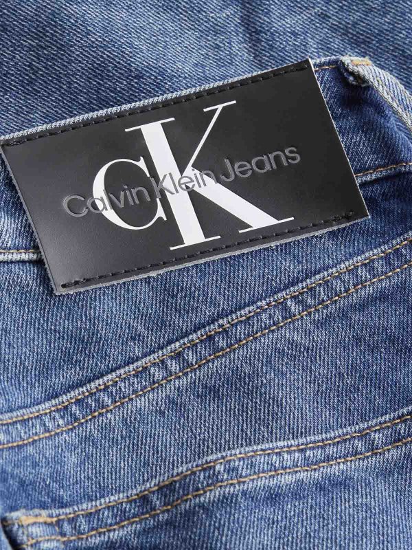 CALVIN KLEIN: straight leg jeans online - Jeans Blu
