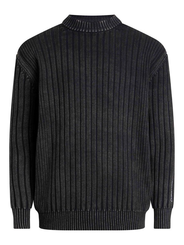 CALVIN KLEIN: Rollkragenpullover  und Polo-Ausschnitt - Rollkragenpullover - Schwarz