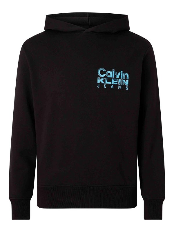 CALVIN KLEIN: Sweatshirts und Pullover - Sweatshirt - Schwarz