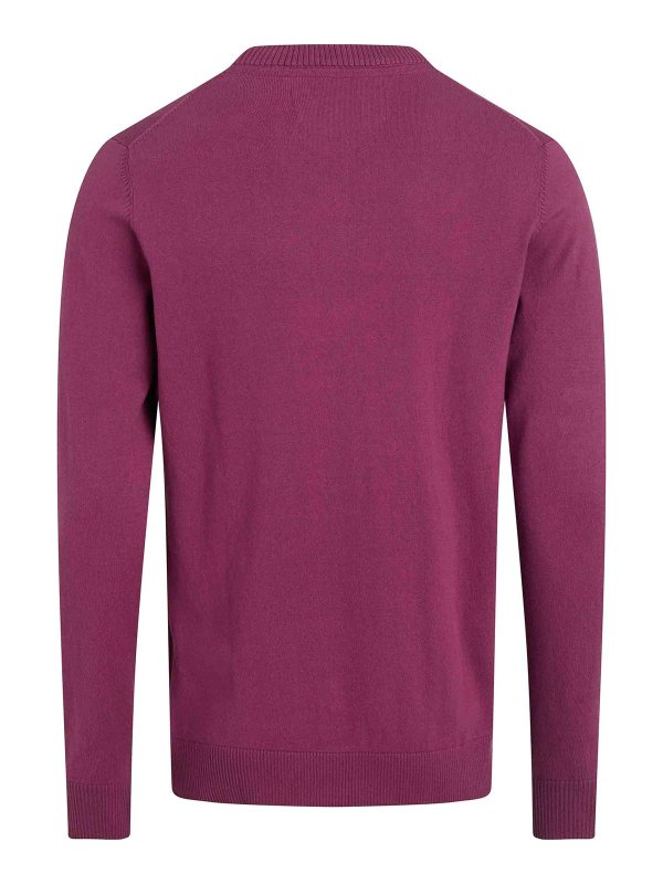 CALVIN KLEIN: Strickpullover mit Rundhalsausschnitt online - Rundhalspullover - Lila