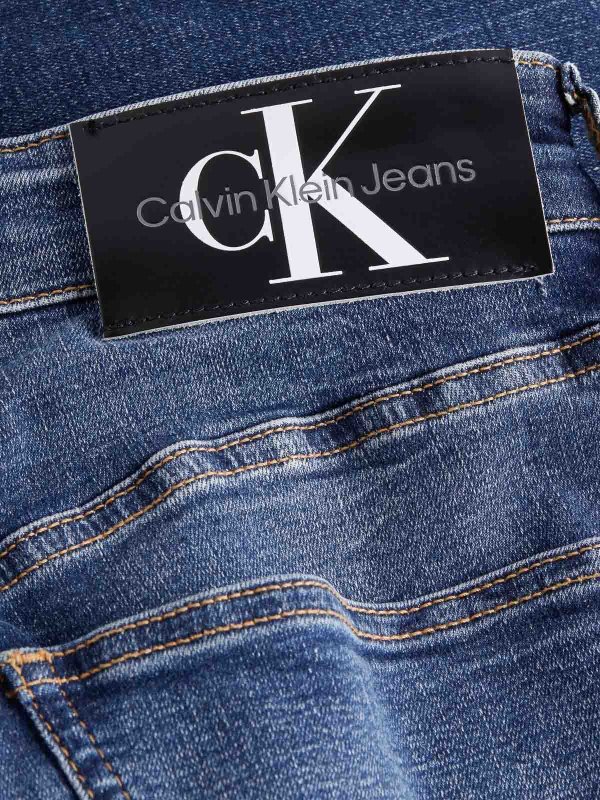 CALVIN KLEIN: Jeans pitillos online - Vaqueros Pitillos - Azul