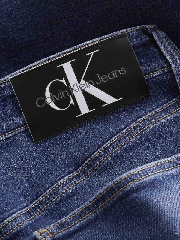 CALVIN KLEIN: Jeans pitillos online - Vaqueros Pitillos - Azul