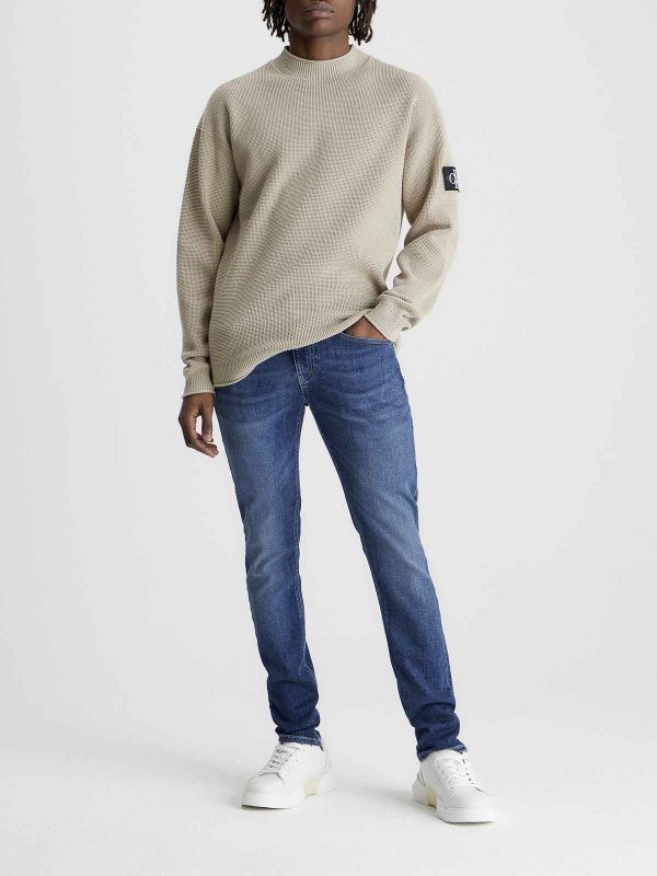 The Best Shops CALVIN KLEIN: Jeans pitillos - Vaqueros Pitillos - Azul