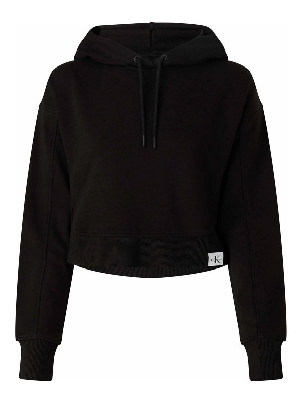 CALVIN KLEIN: Sudaderas y suéteres - Sudadera - Negro