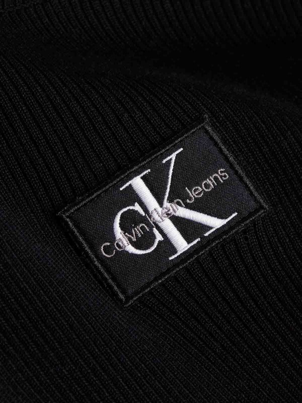 CALVIN KLEIN: abiti al ginocchio online - Vestito  Nero
