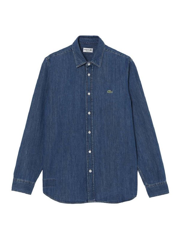 LACOSTE: Camisas - Camisa - Azul