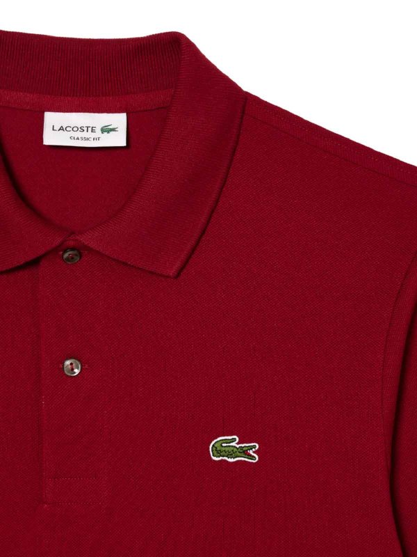 LACOSTE: Polos online - Polo - Rojo Oscuro