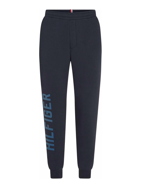 TOMMY HILFIGER: スウェットパンツ - トラックスーツ ボトムス - ブルー