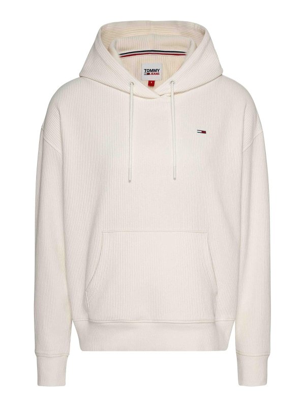 TOMMY HILFIGER: Sudaderas y suéteres - Sudadera - Blanco
