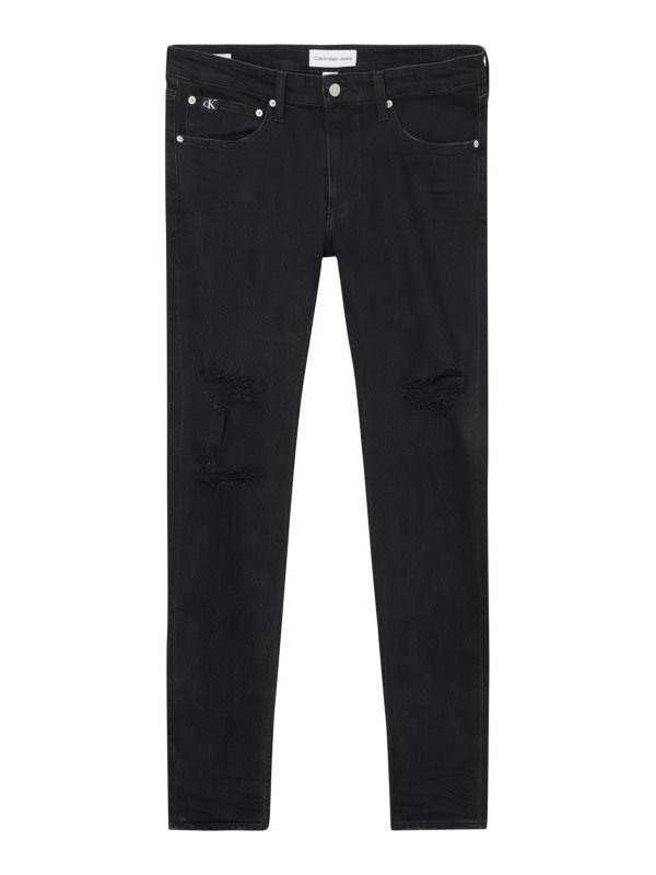 CALVIN KLEIN: Jeans pitillos - Vaqueros Pitillos - Negro