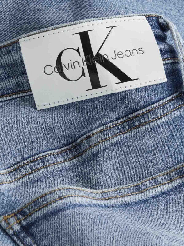 The Best Shops CALVIN KLEIN: Vaqueros Pitillos - Azul