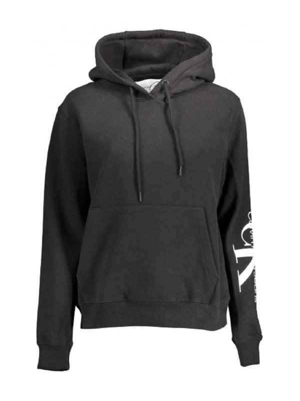 CALVIN KLEIN: Sudaderas y suéteres - Sudadera - Negro