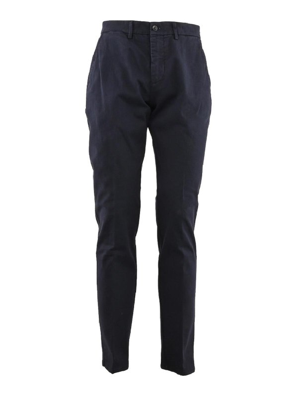 HARMONT & BLAINE: pantaloni casual - Pantaloni Blu