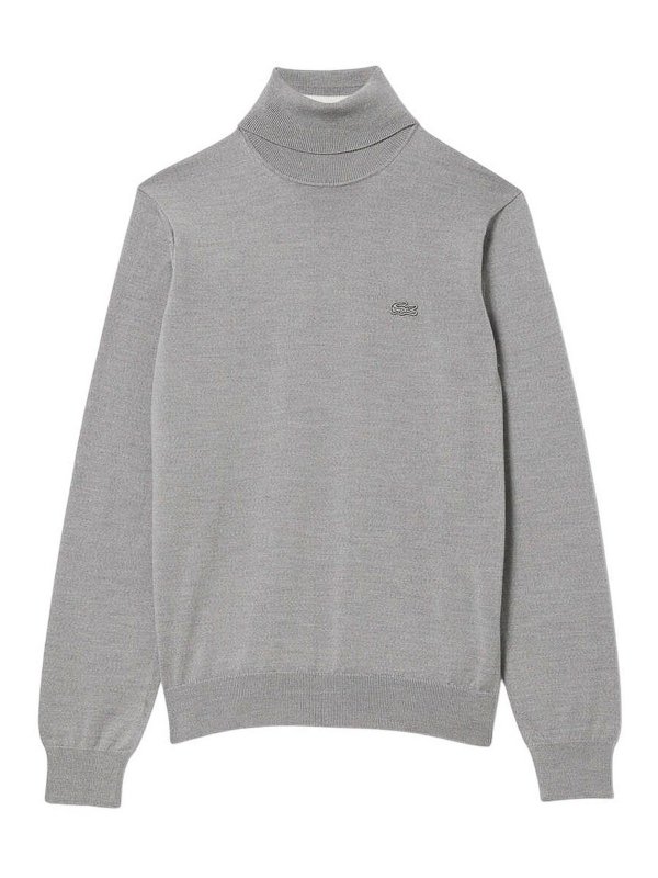 LACOSTE: Col roulé & Col polo - Pull Col Roulé - Gris