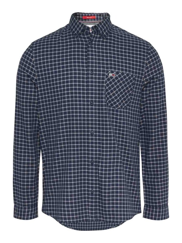 TOMMY HILFIGER: camicie - Camicia Blu