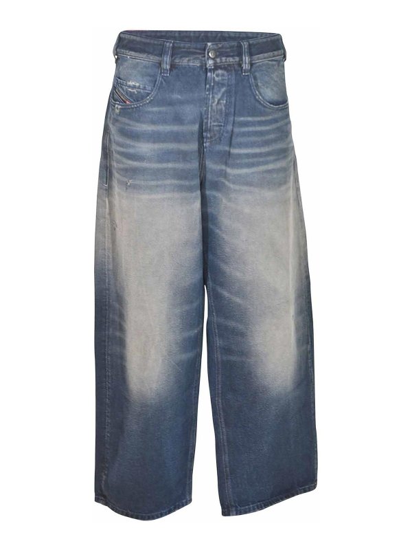 DIESEL: flared jeans - Jeans