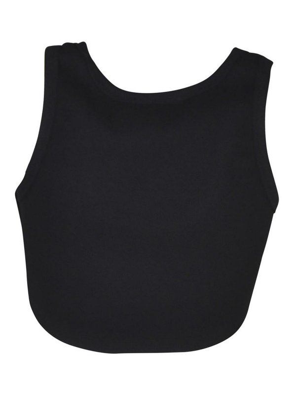 GCDS: Tops & Tank tops online - Top Black