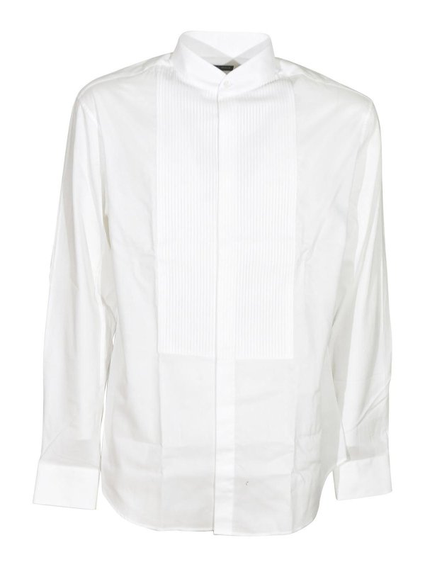 GIORGIO ARMANI: Hemden - Hemd - Weiß