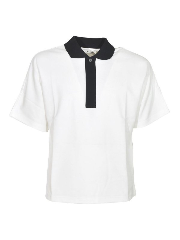 LANVIN: Camisetas - Camiseta - Blanco