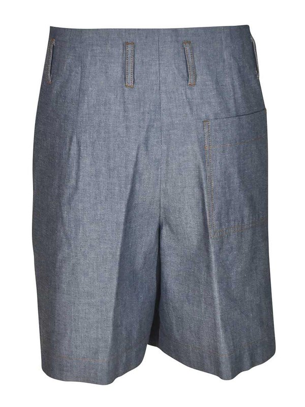 LANVIN: Trousers Shorts online - Shorts Blue