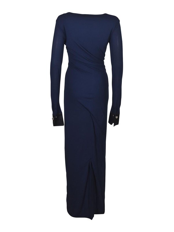 LANVIN: maxi dresses online - Dresses Blue