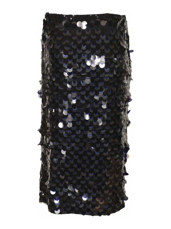 P.A.R.O.S.H.: Faldas largas online - Falda Larga - Azul