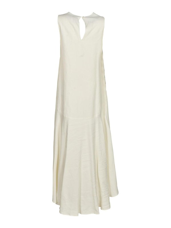 P.A.R.O.S.H.: Maxikleider online - Maxikleid - Creme