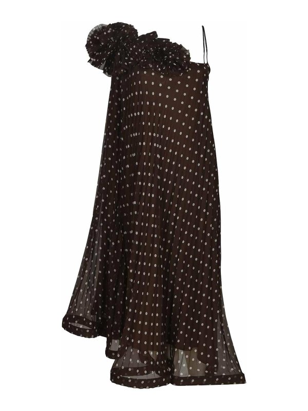 P.A.R.O.S.H.: Maxi robe - Maxi Robe - Crème