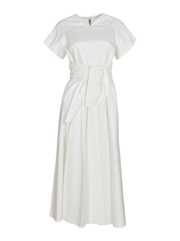 PATOU: maxi dresses - Dresses White