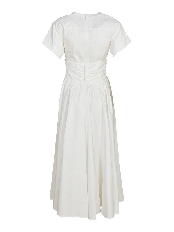 PATOU: maxi dresses online - Dresses White