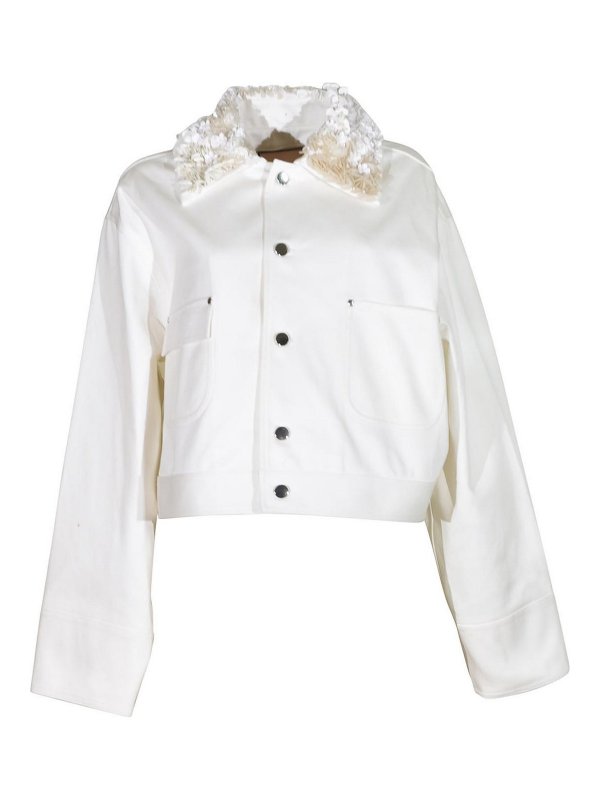 PLAN C: Casualjacken - Casualjacke - Creme