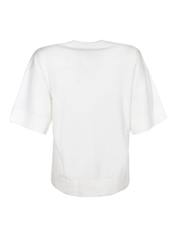 PLAN C: Pull col rond online - Pull Col Rond - Rouge