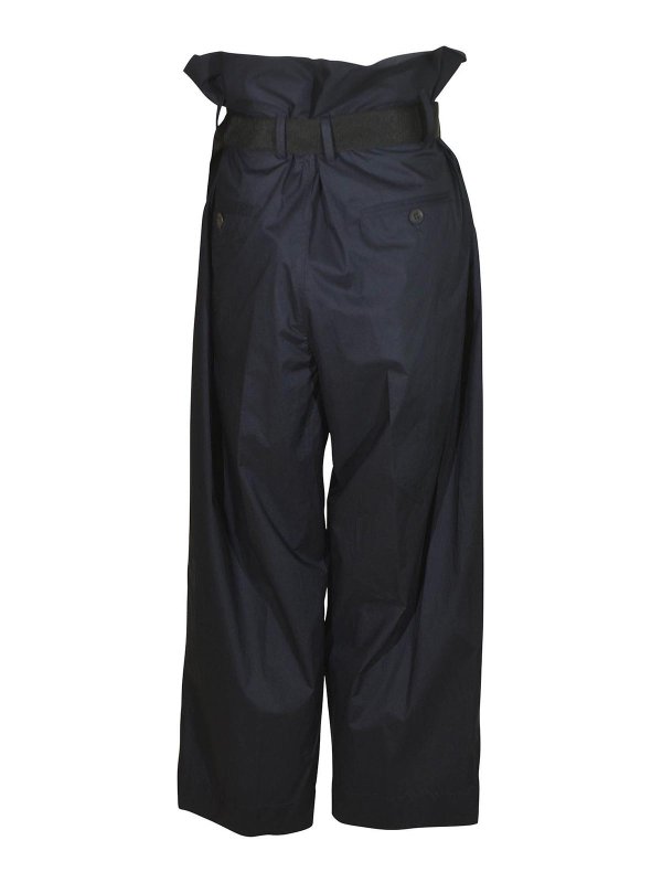PLAN C: Pantalons casual online - Pantalons Décontractés - Bleu