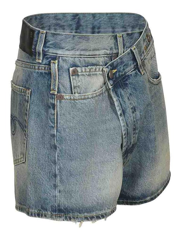 R13: Shorts online - Short - Bleu
