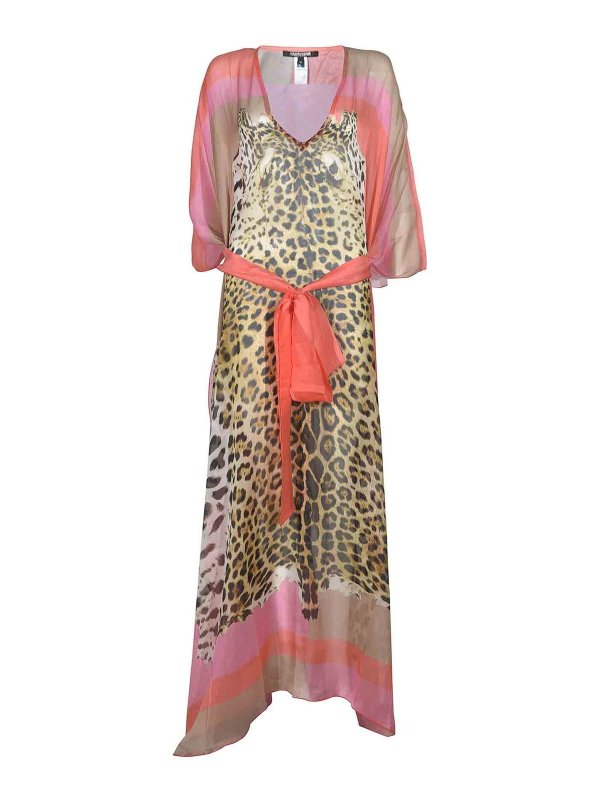 ROBERTO CAVALLI: Capas  y Ponchos - Capa - Rojo Claro