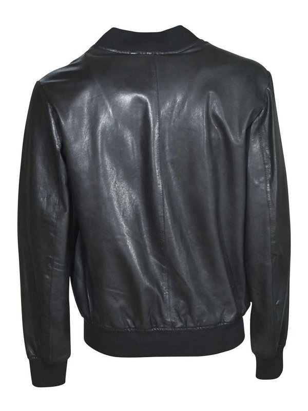 S.W.O.R.D 6.6.44: leather jacket online - Jackets Black