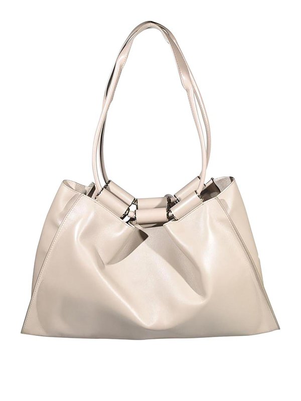 GIORGIO ARMANI: トートバッグ - トートバッグ - クリーム