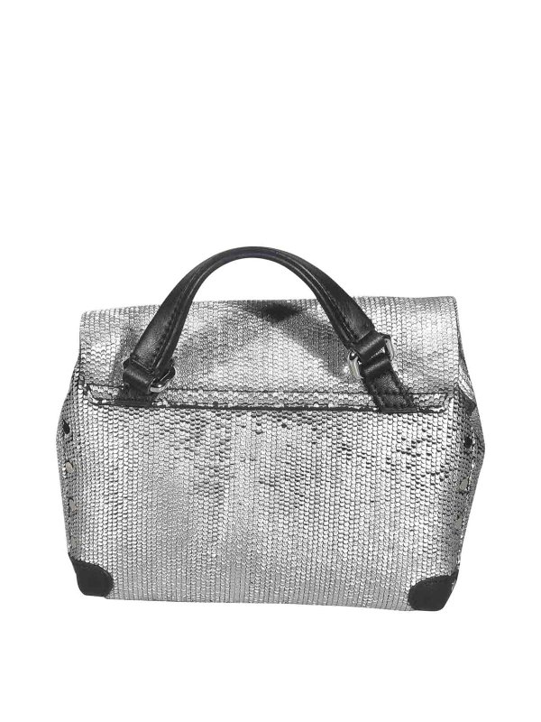 The Best Shops ZANELLATO: Handtaschen - Shopper - Silber