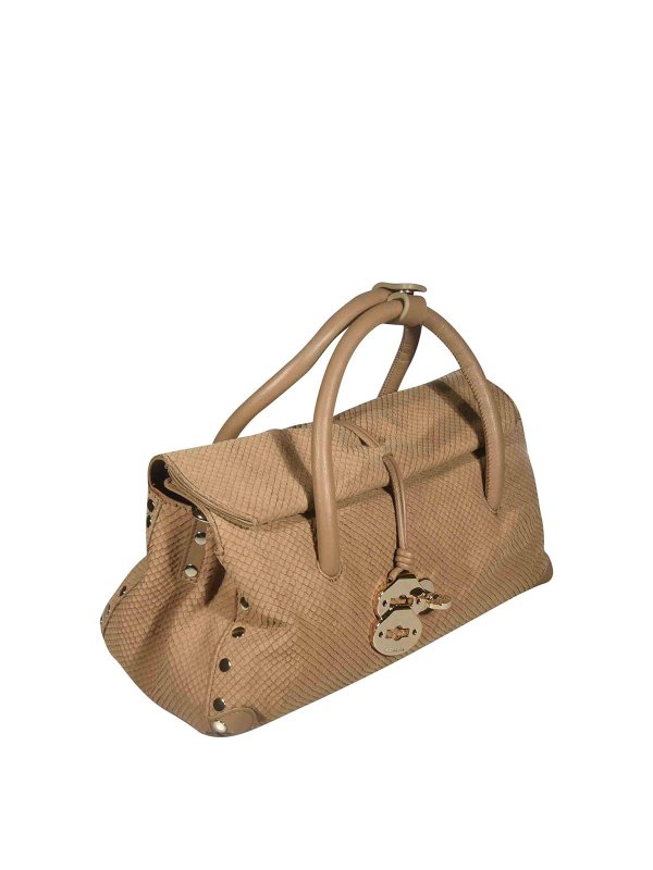 ZANELLATO: Handtaschen online - Shopper - Beige