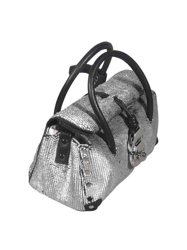 ZANELLATO: Handtaschen online - Shopper - Silber
