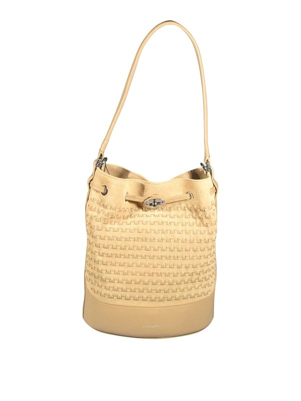 ZANELLATO: Handtaschen - Shopper - Beige