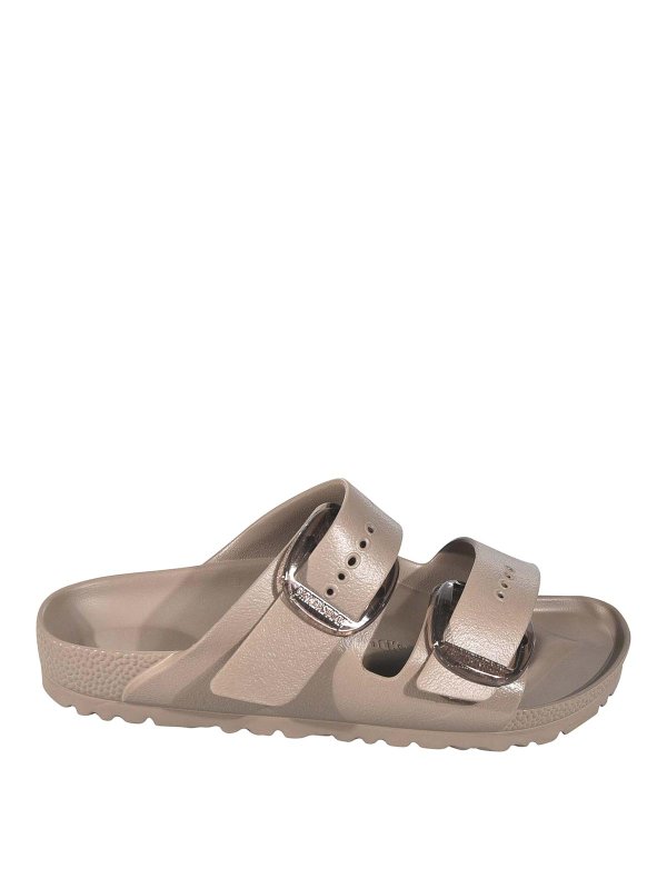 BIRKENSTOCK: サンダル - サンダル - ベージュ