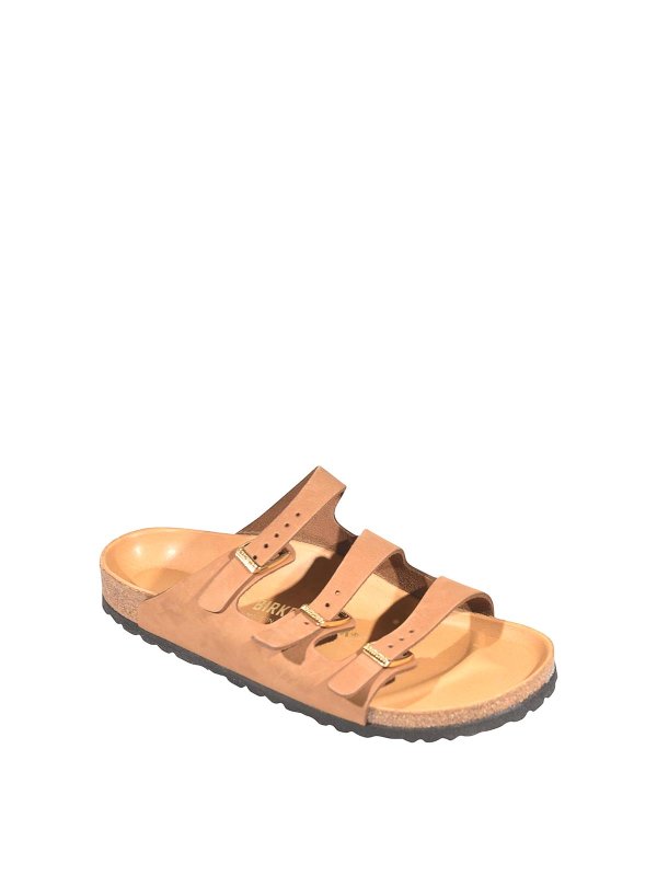 BIRKENSTOCK: サンダル online - サンダル - ダークブラウン