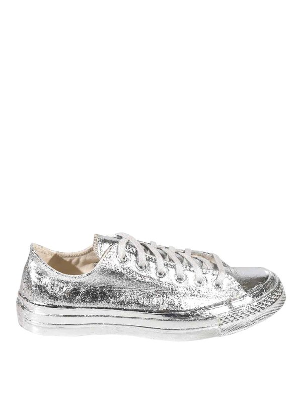 Converse: Chaussures de sport - Baskets - Argent